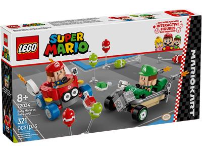 LEGO® Super Mario 72034 -Baby Mario vs. Baby Luigi Preowned Building Kit