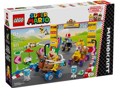 LEGO® Super Mario 72036 -Baby Peach & Grand Prix Set Preowned Building Kit
