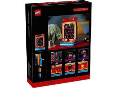 LEGO City 2203 The Penny Arcade set box, showing the front packaging with a detailed render of the Penny Arcade building and several small inset photos of built sections on a black background.