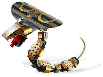 LEGO® Pharaoh's Quest 7325 - Cursed Cobra Statue Preowned Building Kit