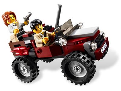 LEGO® Pharaoh's Quest 7325 - Cursed Cobra Statue Preowned Building Kit