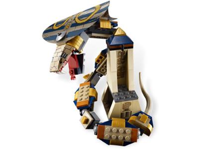LEGO® Pharaoh's Quest 7325 - Cursed Cobra Statue Preowned Building Kit