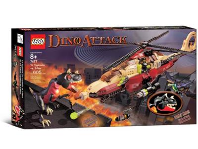 LEGO® Dino 7477-1 T-1 Typhoon vs. T-Rex NEW OPEN DAMAGED BOX