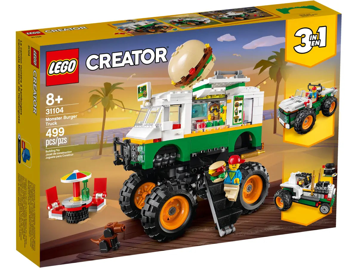 LEGO® Creator 31104 - Monster Burger Truck Preowned Building Kit