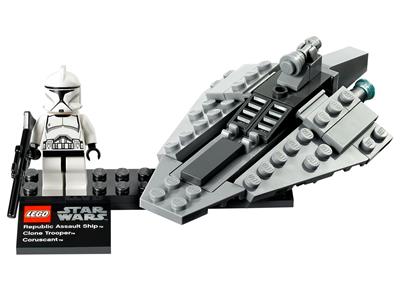 LEGO® Star Wars 75007-1 Republic Assault Ship & Planet Coruscant