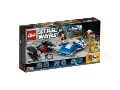 LEGO® Star Wars 75196-1 - A-Wing vs. TIE Silencer Microfighters