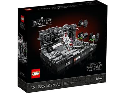 LEGO® Star Wars 75329 - Death Star Trench Run Diorama Preowned Building Kit