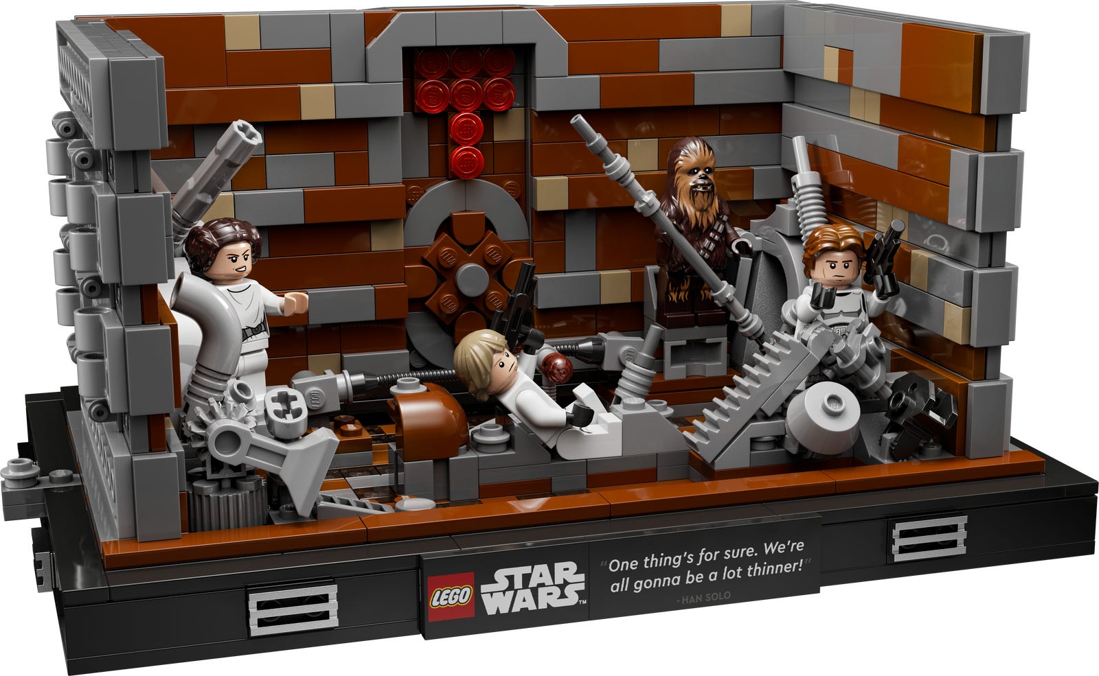 LEGO® Star Wars 75339 Death Star Trash Compactor Diorama Building Kit