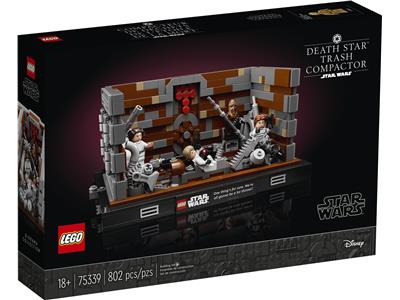 LEGO® Star Wars 75339 Death Star Trash Compactor Diorama Building Kit