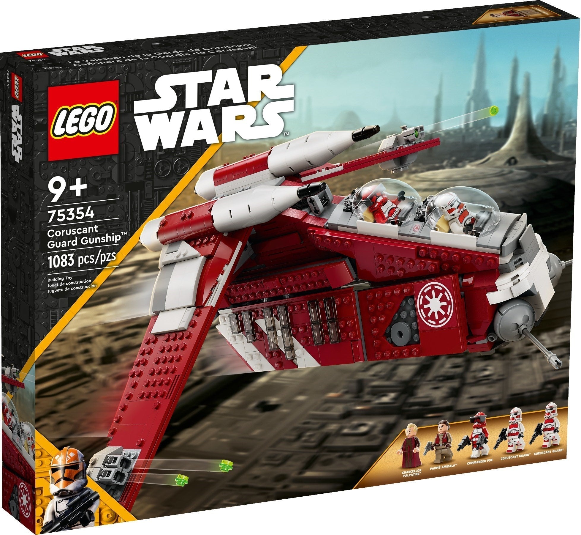 LEGO® Star Wars 75354 - Coruscant Guard Gunship Preowned Building Kit