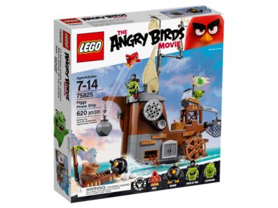 LEGO® Angry Birds 75825 Piggy Pirate Ship Building Kit