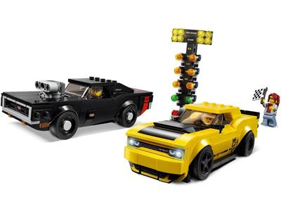 LEGO® Speed Champions 75893-1 2018 Dodge Challenger SRT Demon and 1970 Dodge Charger R/T