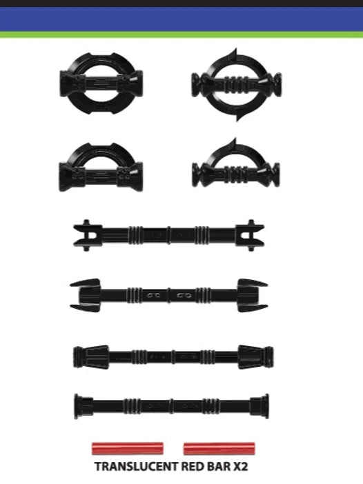 Space Knight Double Hilt Pack - Black