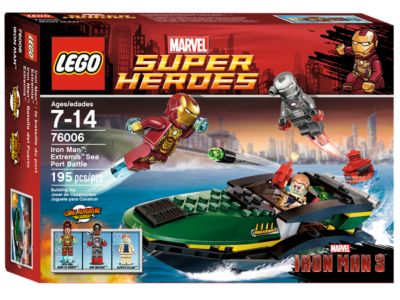 LEGO® Super Heroes 76006-1 - Iron Man: Extremis Sea Port Battle