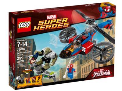 LEGO® Marvel Super Heroes 76016-1 - Spider-Helicopter Rescue