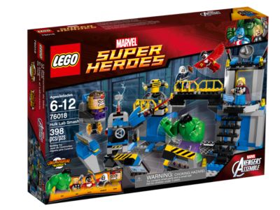 LEGO® Marvel Super Heroes 76018-1 - Avengers: Hulk Lab Smash