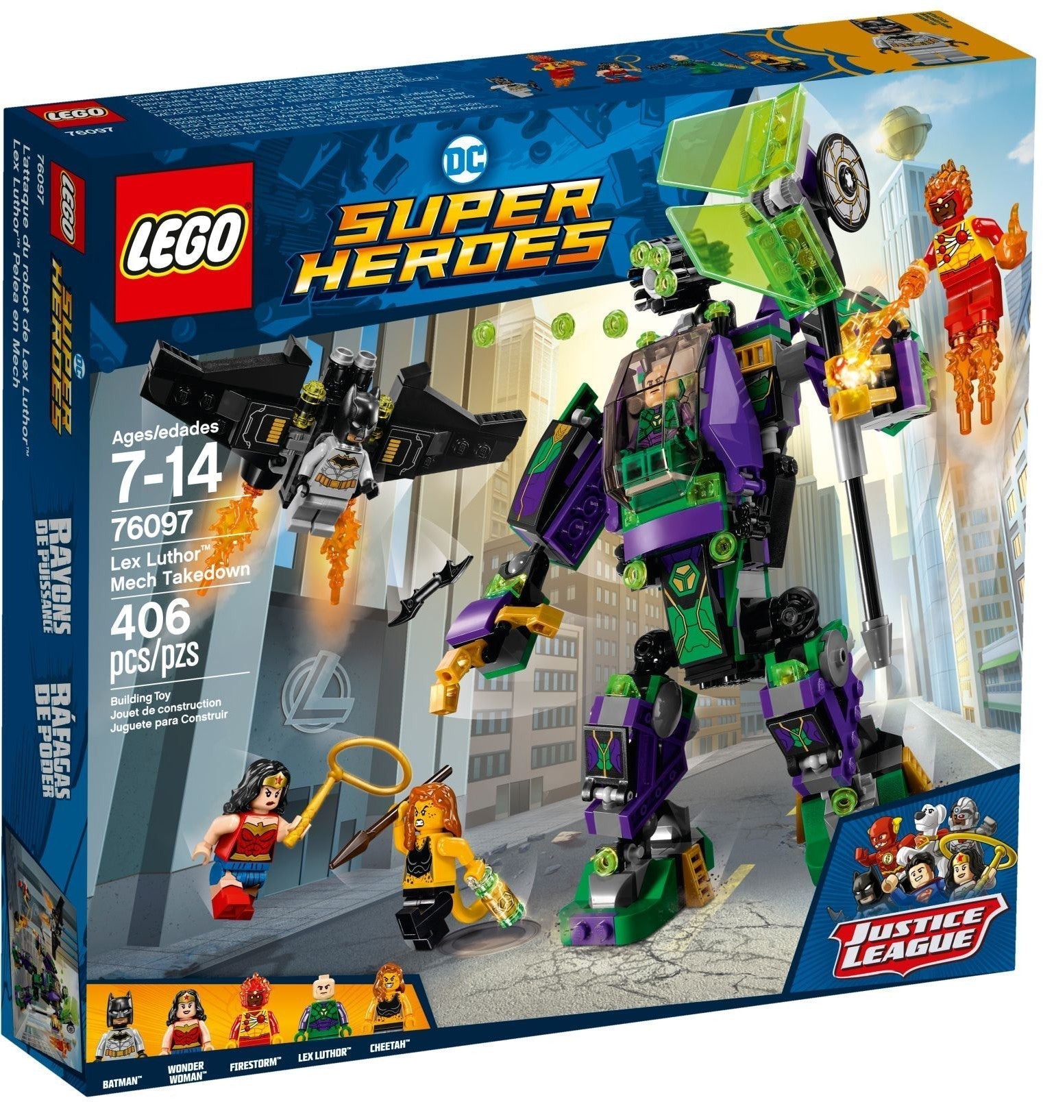 LEGO® Super Heroes 76097 Lex Luthor Mech Takedown Building Kit