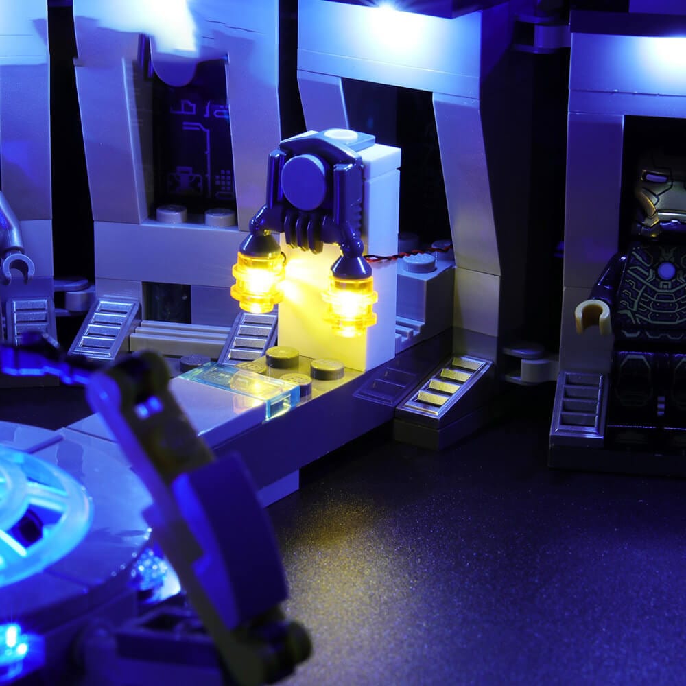 LEGO Light Kit for Tony Stark Armored hall 76125