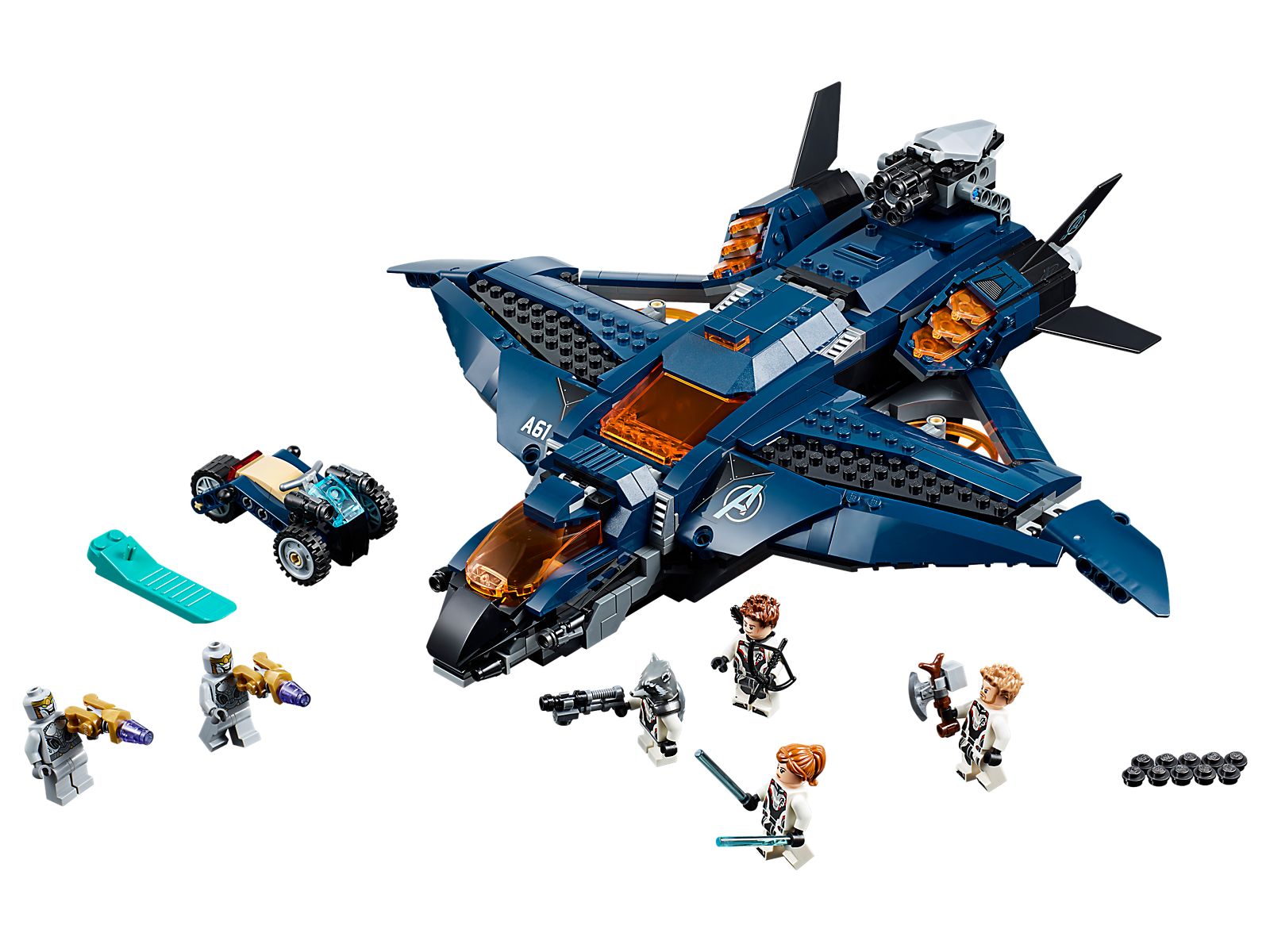 LEGO® Super Heroes 76126 Avengers Ultimate Quinjet Building Kit