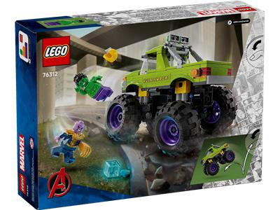 LEGO® Marvel Super Heroes 76312 - Hulk Monster Truck vs. Thanos Preowned Building Kit
