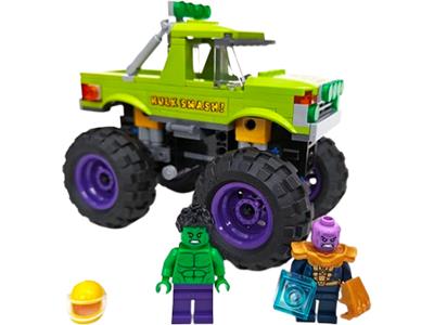 LEGO® Marvel Super Heroes 76312 - Hulk Monster Truck vs. Thanos Preowned Building Kit