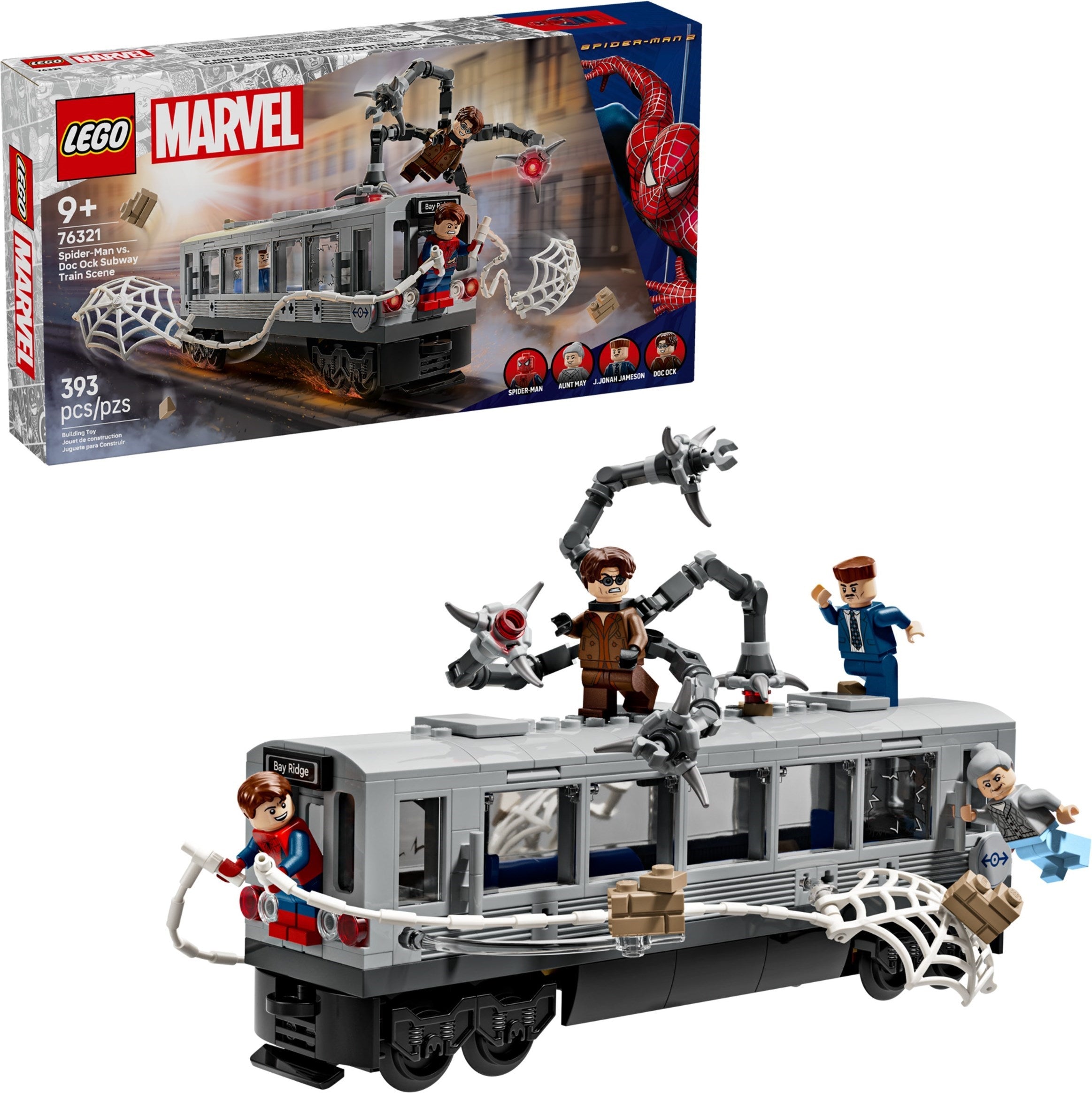 LEGO® Super Heroes 76321-1 Spider-Man vs. Doc Ock Subway Train Scene