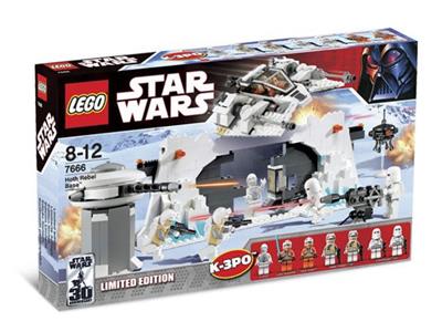LEGO® Star Wars 7666 - Hoth Rebel Base Preowned Building Kit
