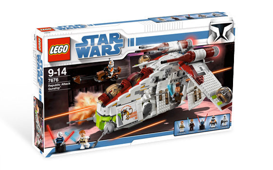 LEGO® Star Wars 7676 - Republic Attack Gunship Preowned Building Kit