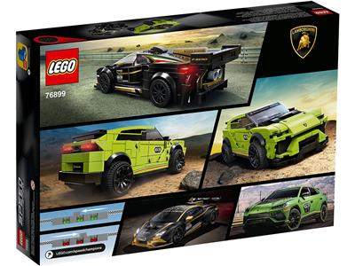 LEGO® SPEED CHAMPIONS 76899-1 - Lamborghini Urus ST-X & Lamborghini Huracán Super Trofeo EVO