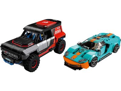 LEGO® Speed Champions 76905-1 - Ford GT Heritage Edition and Bronco R