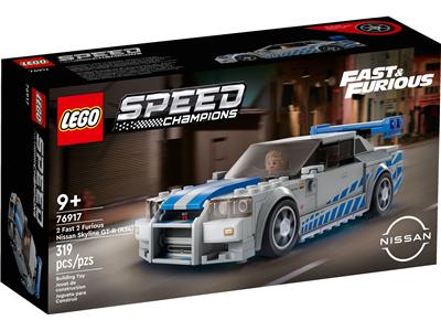 LEGO® SPEED CHAMPIONS 76917 - 2 Fast 2 Furious Nissan Skyline GT-R Preowned Building Kit