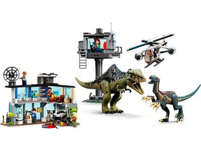 LEGO® Jurassic World 76949 - Giganotosaurus & Therizinosaurus Attack Preowned Building Kit
