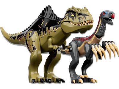 LEGO® Jurassic World 76949 - Giganotosaurus & Therizinosaurus Attack Preowned Building Kit