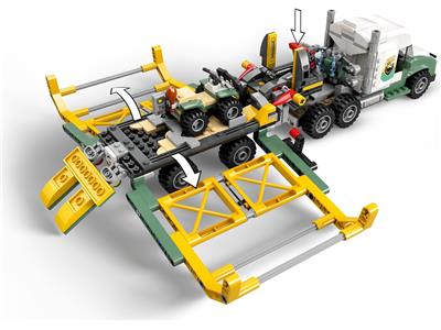 LEGO® Jurassic World 76966 Dinosaur Missions: Allosaurus Transport Truck Building Kit