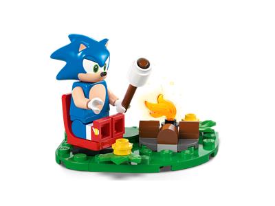 LEGO® Sonic the Hedgehog 77001 - Sonic's Campfire Clash Preowned Building Kit