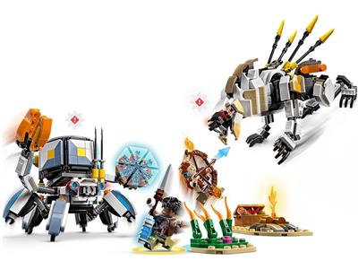 LEGO® Horizon 77037 - Aloy & Varl vs. Shell-Walker & Sawtooth Preowned Building Kit