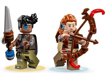 LEGO® Horizon 77037 - Aloy & Varl vs. Shell-Walker & Sawtooth Building Kit