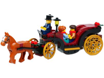 LEGO® Holiday & Event 40603 Wintertime Carriage Ride Building Kit