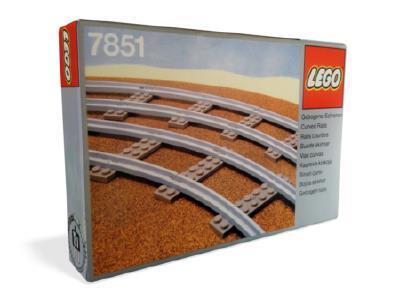 LEGO® Train 7851-1 8 Curved Rails Gray 4.5v