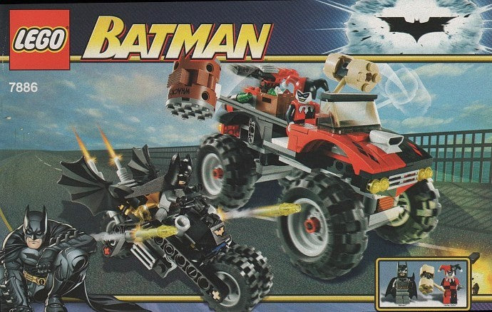 LEGO® Batman 7886-1 - The Batcycle: Harley Quinn's Hammer Truck