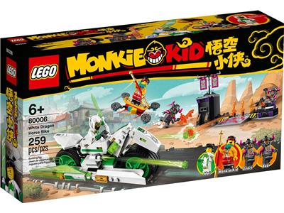 LEGO® Monkie Kid 80006-1 - White Dragon Horse Bike