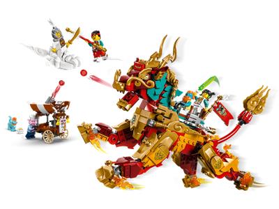 LEGO® Monkie Kid 80066 - Mythical Creature Qilin Preowned Building Kit
