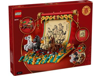 LEGO® Seasonal 80119-1 Galloping Horse Canvas