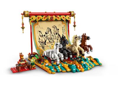 LEGO® Seasonal 80119-1 Galloping Horse Canvas