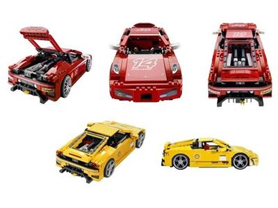 LEGO® Racers 8143 Ferrari F430 Challenge Building Kit