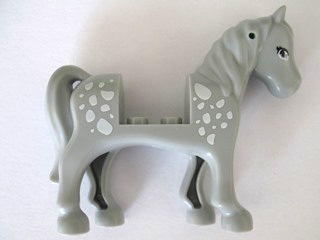 LEGO® 93083c01pb09 Horse, Friends Style with 2 x 2 Cutout with Light Bluish Gray Eyes