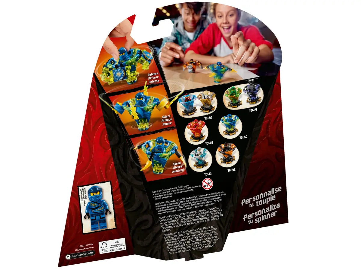 LEGO® NINJAGO 70660 Spinjitzu Jay Building Kit