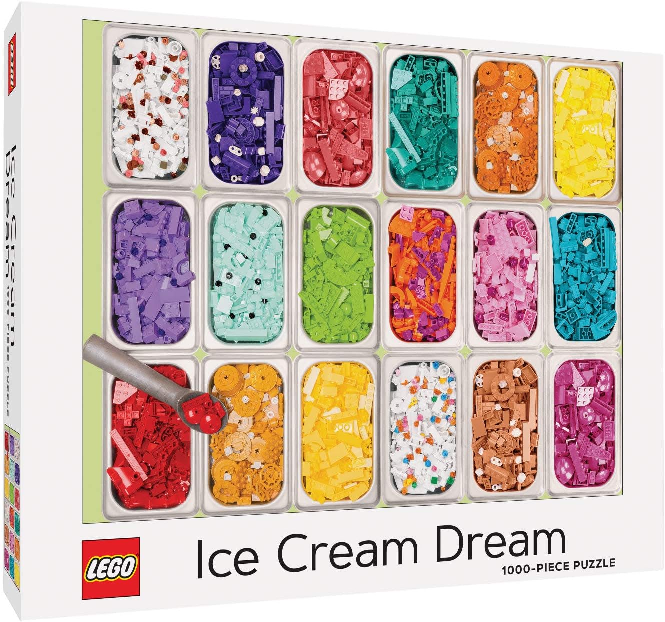 LEGO® Ice Cream Dream Puzzle – 1000 Piece | Colorful Dessert-Themed Jigsaw Puzzle