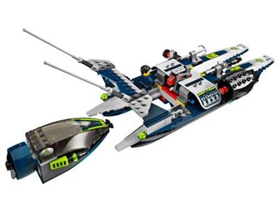 LEGO® Agents 8633 - Mission 4 Speedboat Rescue Preowned Building Kit