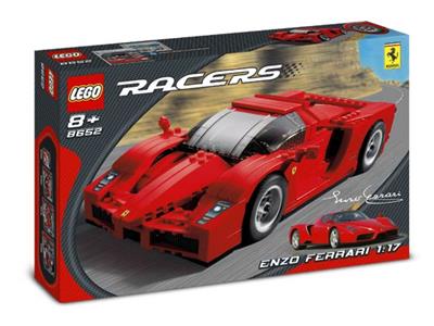 LEGO® Racers 8652 - Enzo Ferrari 1:17 Preowned Building Kit
